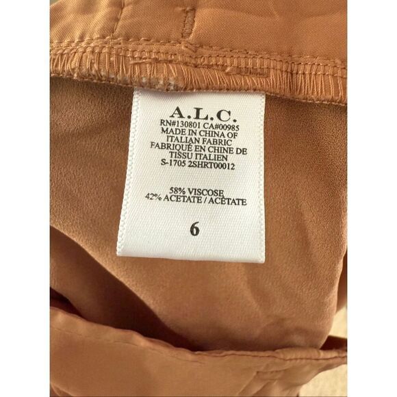 A.L.C. Delilah Belted Shorts - Picture 8 of 8